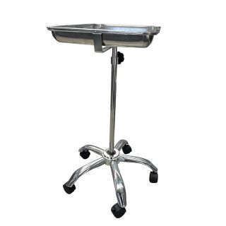 Rolling Stainless Steel Tray Station