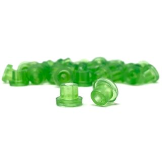 Rubber Hard Nipples - Green