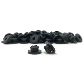 Silicone Nipples With Baffle - Black